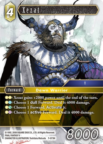 Xezat (7) [OP7] - Final Fantasy TCG Single
