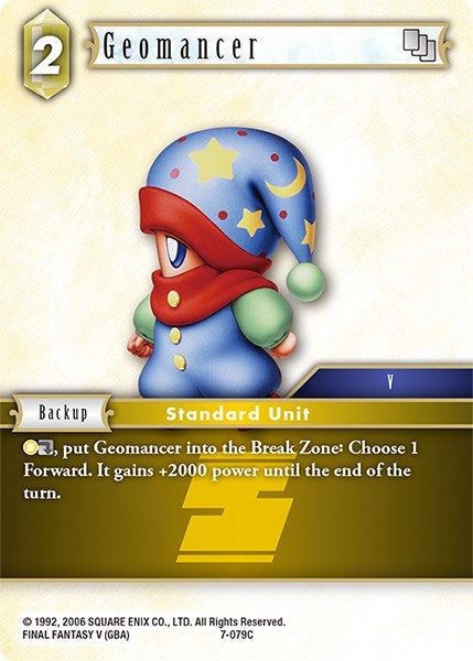 Geomancer (7) [OP7] - Final Fantasy TCG Single