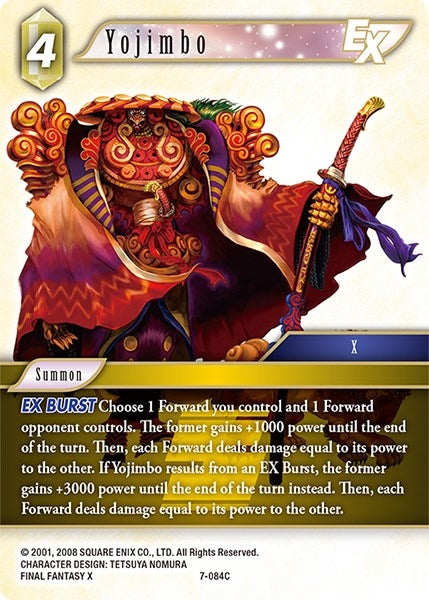 Yojimbo EX (7) [OP7] - Final Fantasy TCG Single