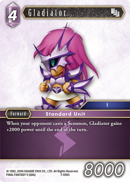 Gladiator (7) [OP7] - Final Fantasy TCG Single