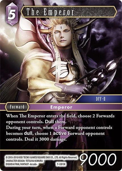 The Emperor (7) [OP7] - Final Fantasy TCG Single
