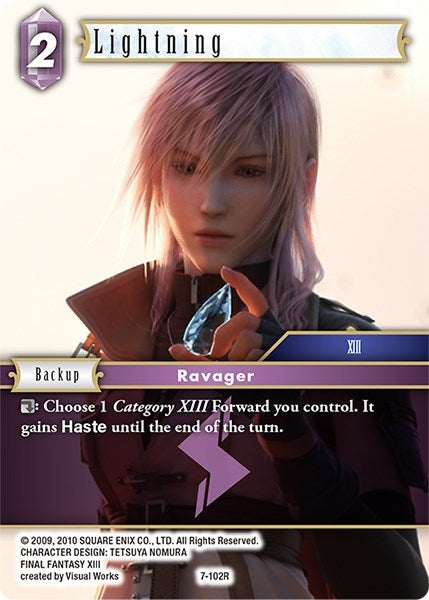 Lightning (7) [OP7] - Final Fantasy TCG Single