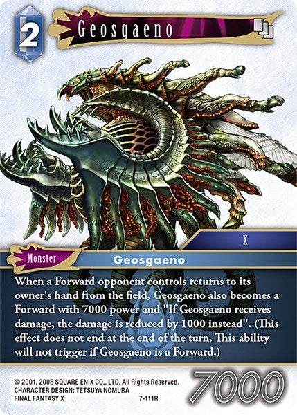 Geosgaeno (7) [OP7] - Final Fantasy TCG Single