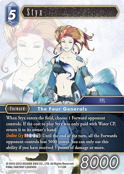 Styx (7) [OP7] - Final Fantasy TCG Single