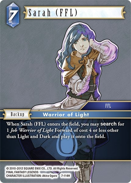 Sarah (FFL) (7) [OP7] - Final Fantasy TCG Single