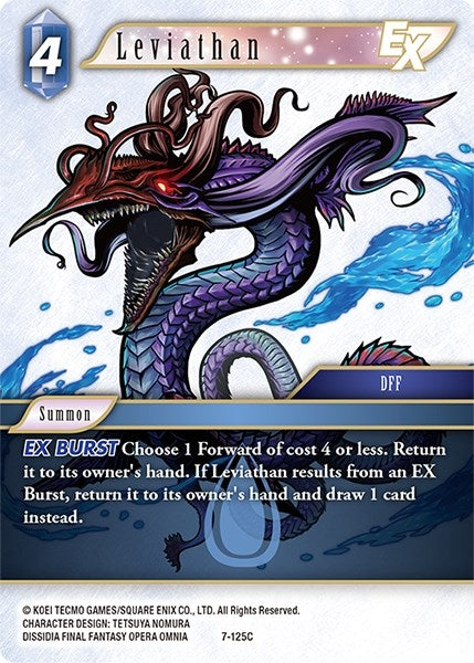 Leviathan EX (7) [OP7] - Final Fantasy TCG Single