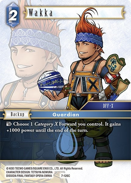Wakka (7) [OP7] - Final Fantasy TCG Single