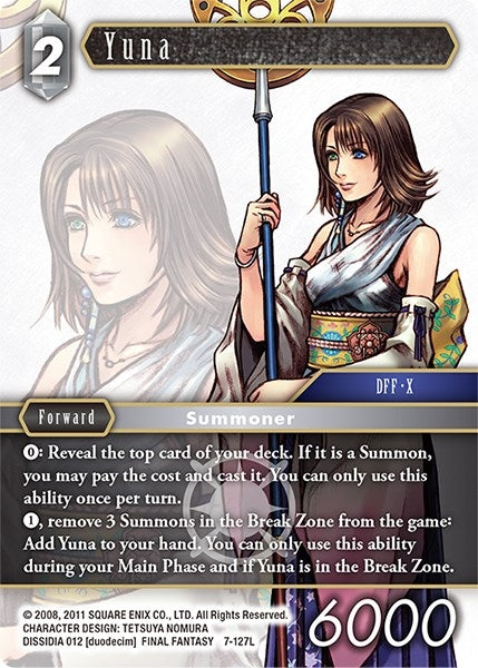 Yuna (7) [OP7] - Final Fantasy TCG Single