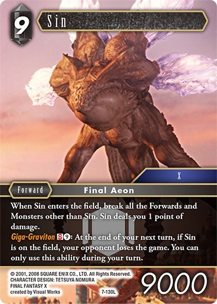 Sin (7) [OP7] - Final Fantasy TCG Single