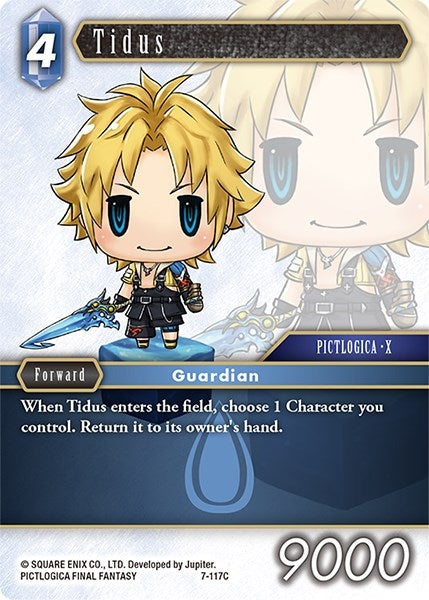 Tidus (7-117C) (7) [OP7] - Final Fantasy TCG Single