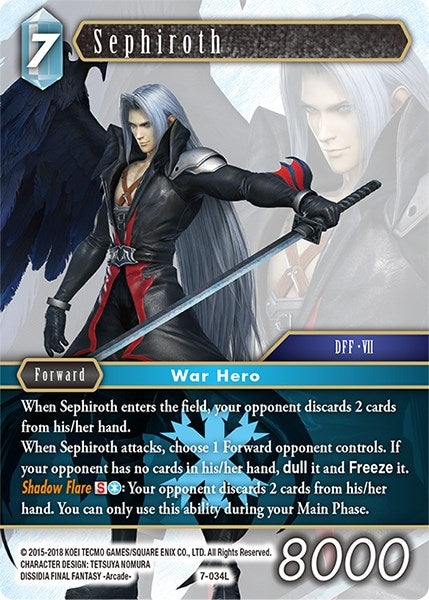 Sephiroth (7) [OP7] - Final Fantasy TCG Single