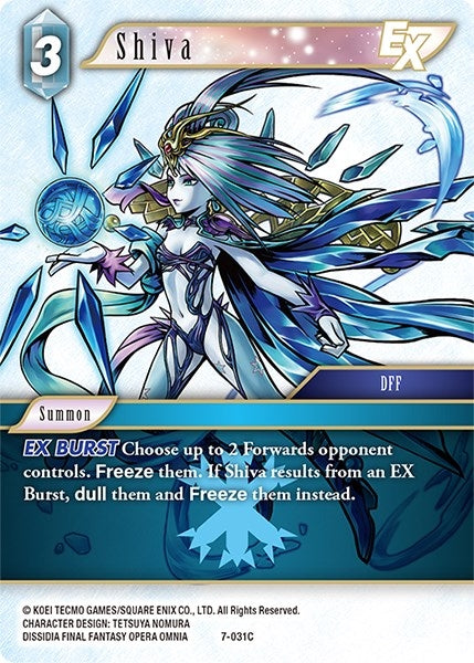 Shiva EX (7) [OP7] - Final Fantasy TCG Single