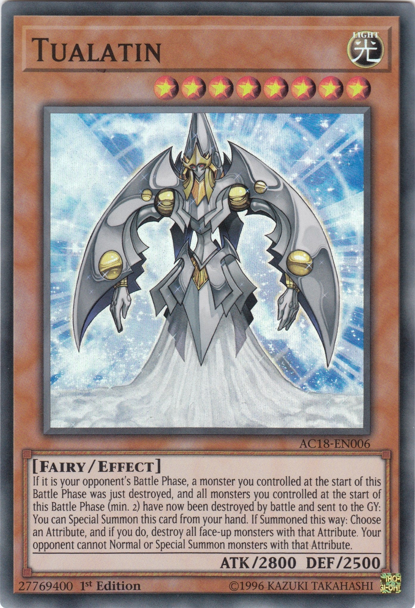 Tualatin (18006) (AC18) - YuGiOh Single