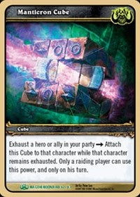Manticron Cube - WoW Single