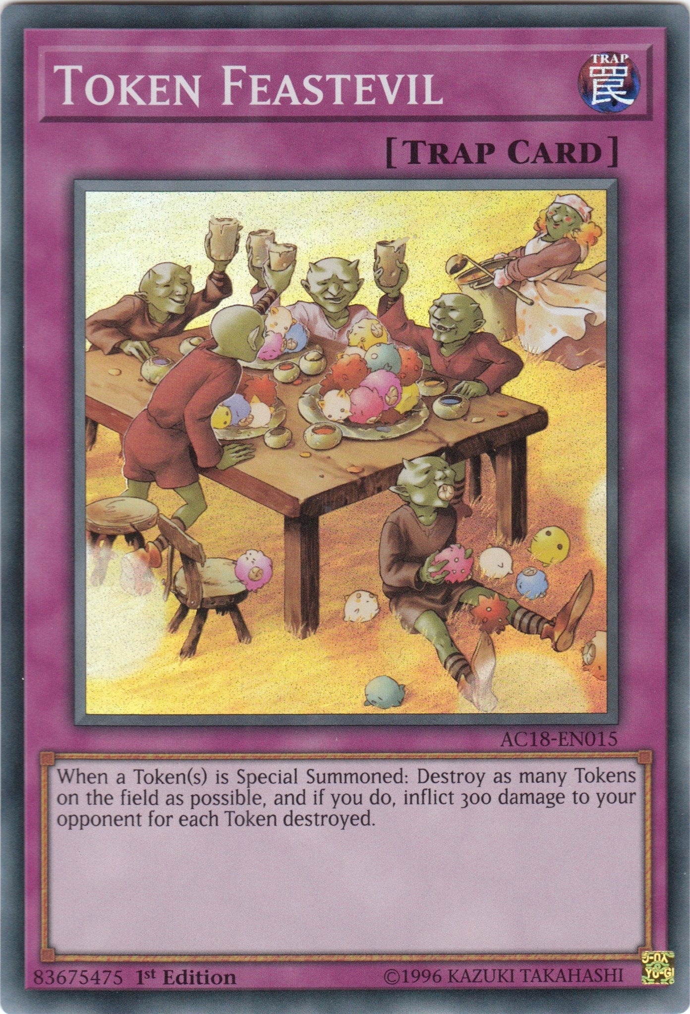 Token Feastevil (18015) (AC18) - YuGiOh Single
