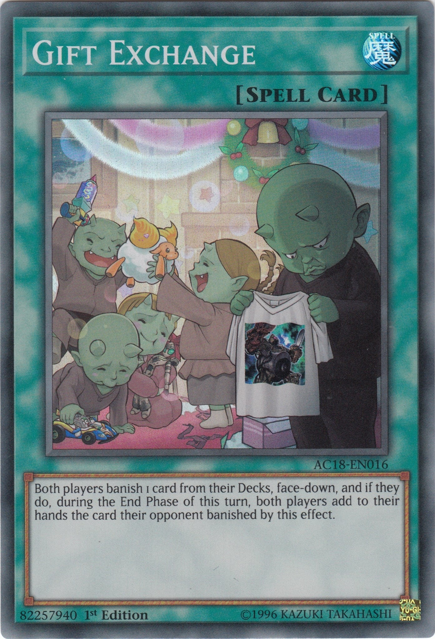 Gift Exchange (18016) (AC18) - YuGiOh Single