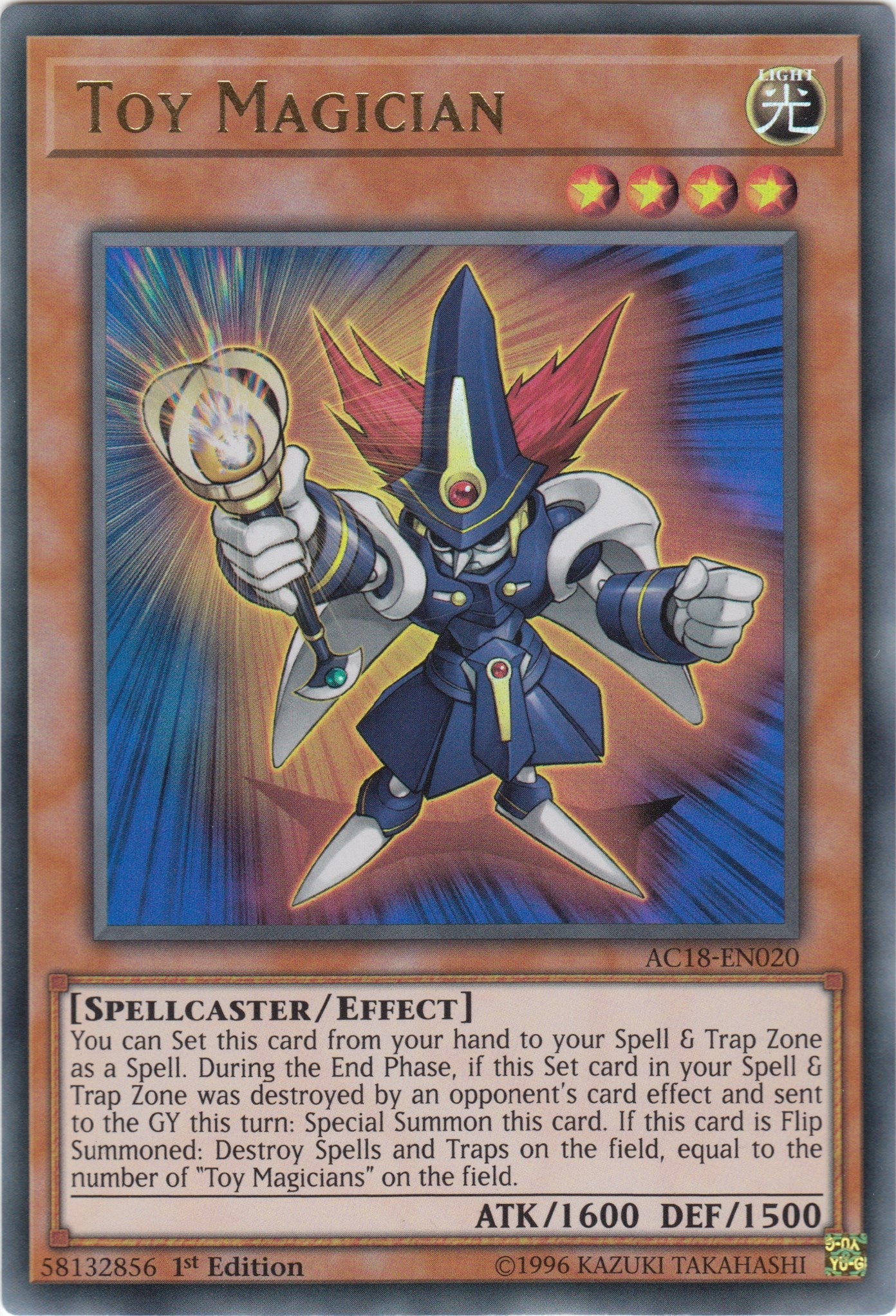 Toy Magician (18020) (AC18) - YuGiOh Single