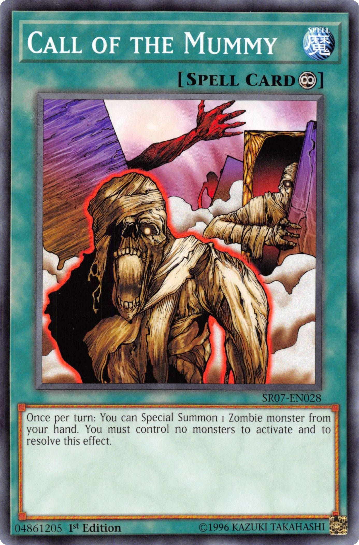 Call of the Mummy (7028) (SR07) - YuGiOh Single