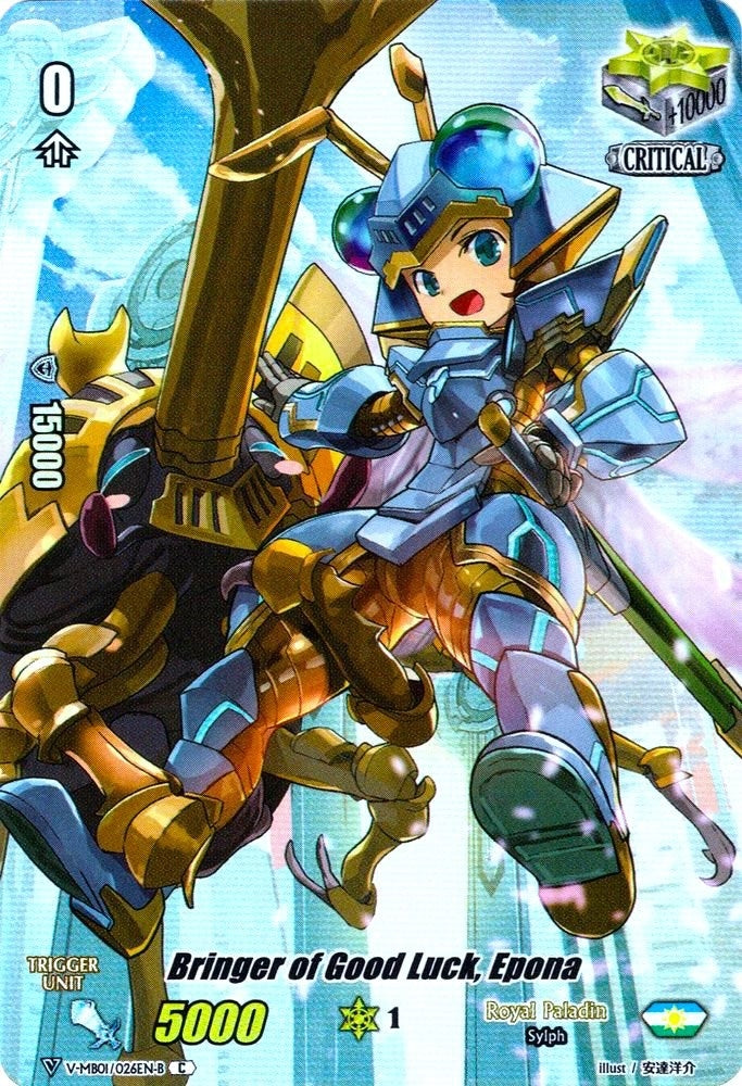 Bringer of Good Luck Epona (Full Art) (Parallel Foil) (1026) [V-MB01] - Cardfight Vanguard Single