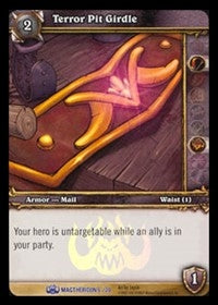 Terror Pit Girdle - WoW Single