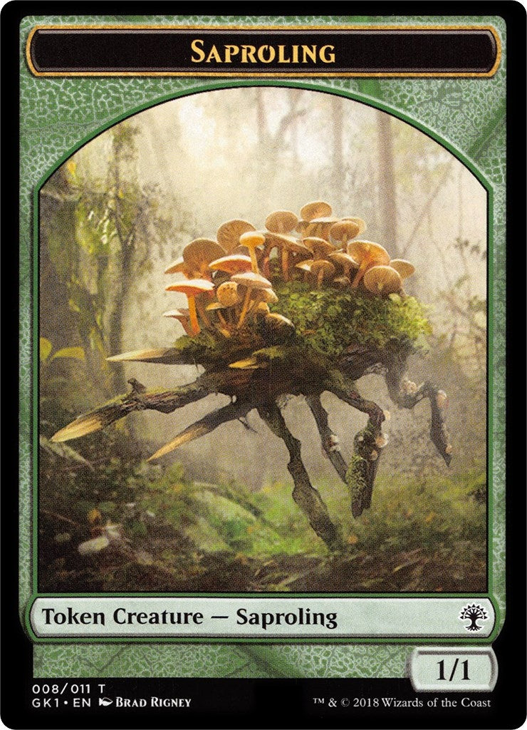 Saproling // Voja Double-Sided Token (0) [GR1] - MTG Single