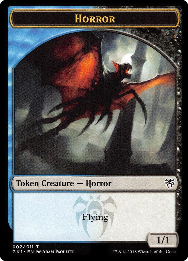 Horror // Copy Double-Sided Token (0) [GR1] - MTG Single