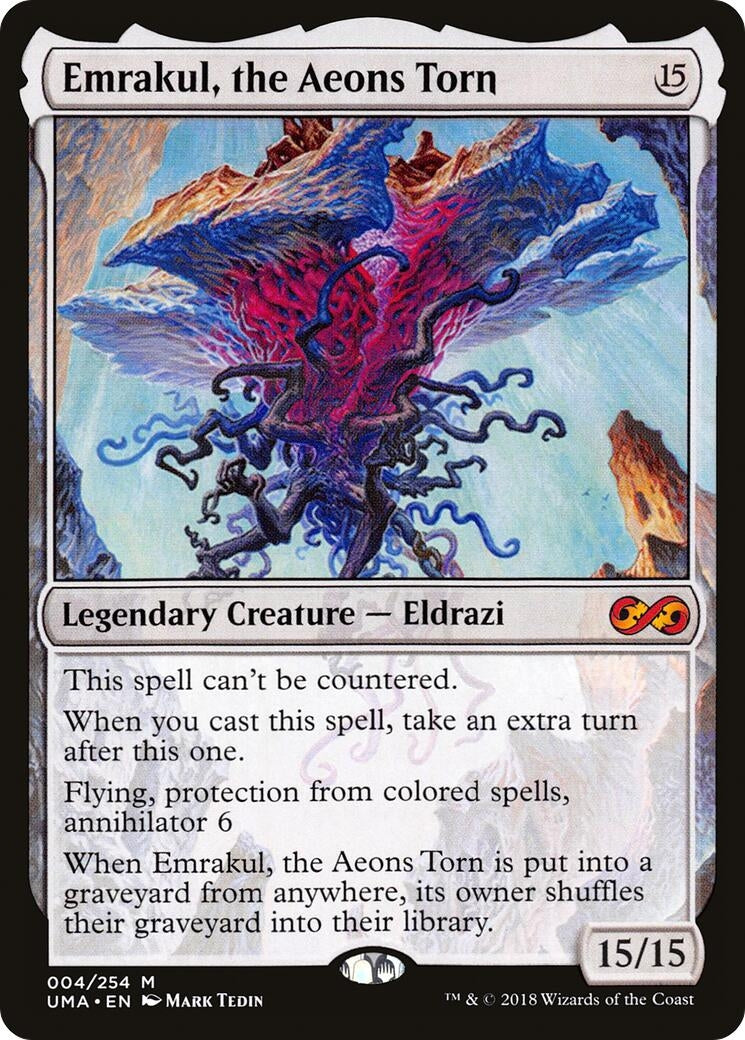 Emrakul the Aeons Torn (4) [UMA] - MTG Single