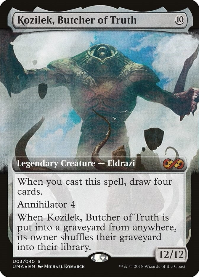 Kozilek Butcher of Truth (3) [UMA:BT] - MTG Single
