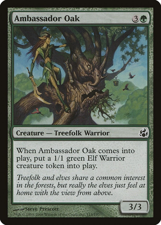 Ambassador Oak (113) [MOR] - MTG Single