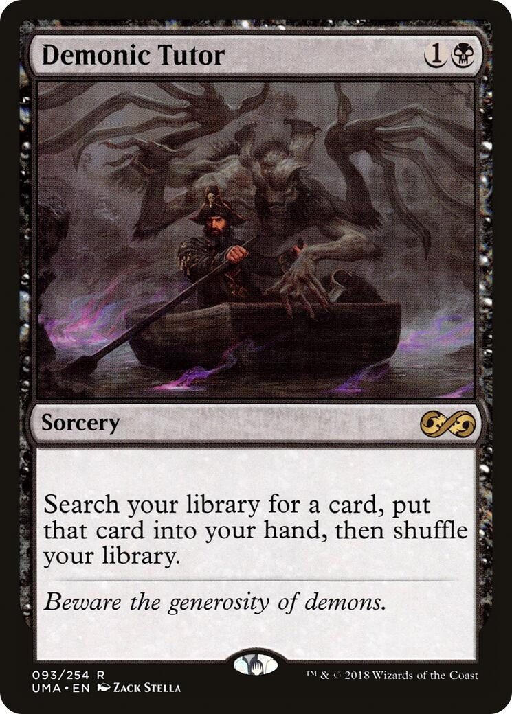 Demonic Tutor (93) [UMA] - MTG Single