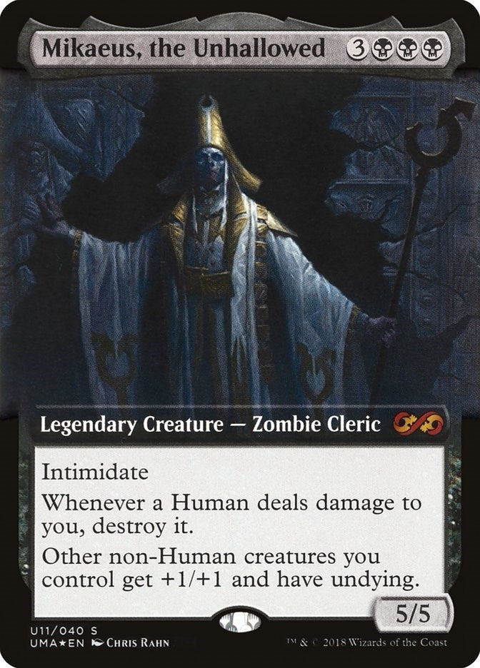 Mikaeus the Unhallowed (11) [UMA:BT] - MTG Single