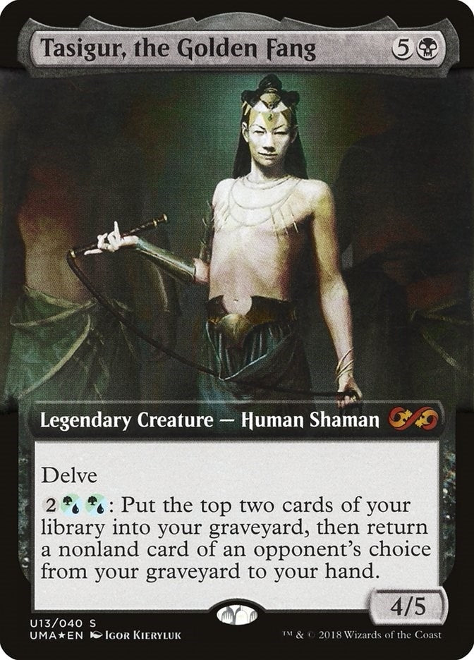 Tasigur the Golden Fang (13) [UMA:BT] - MTG Single