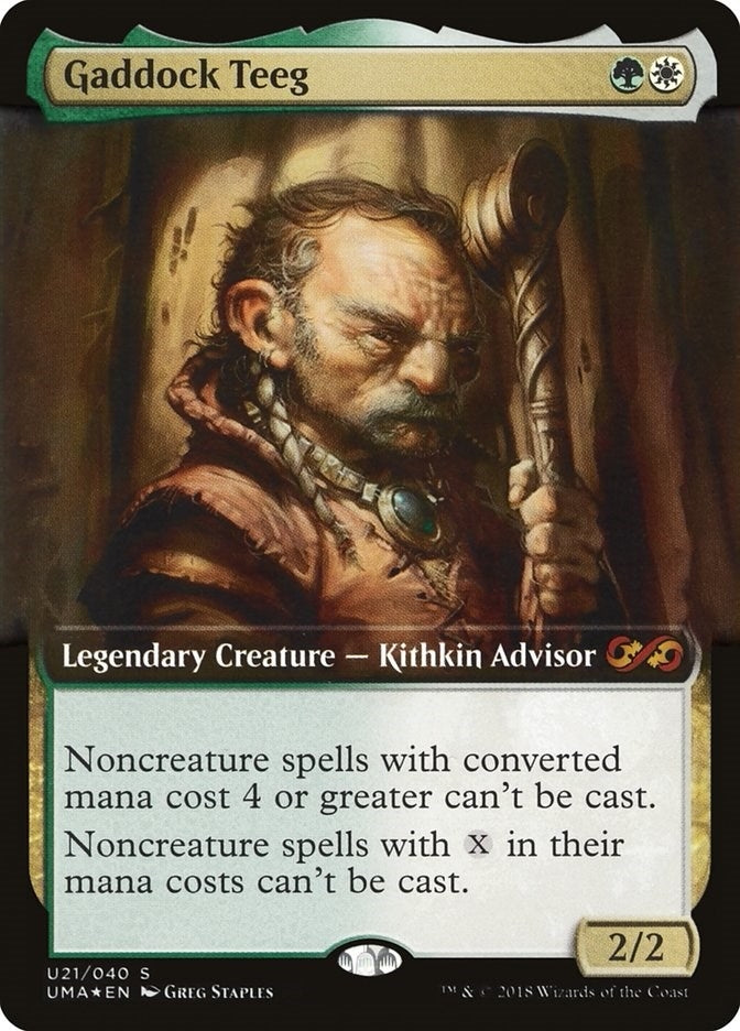Gaddock Teeg (21) [UMA:BT] - MTG Single