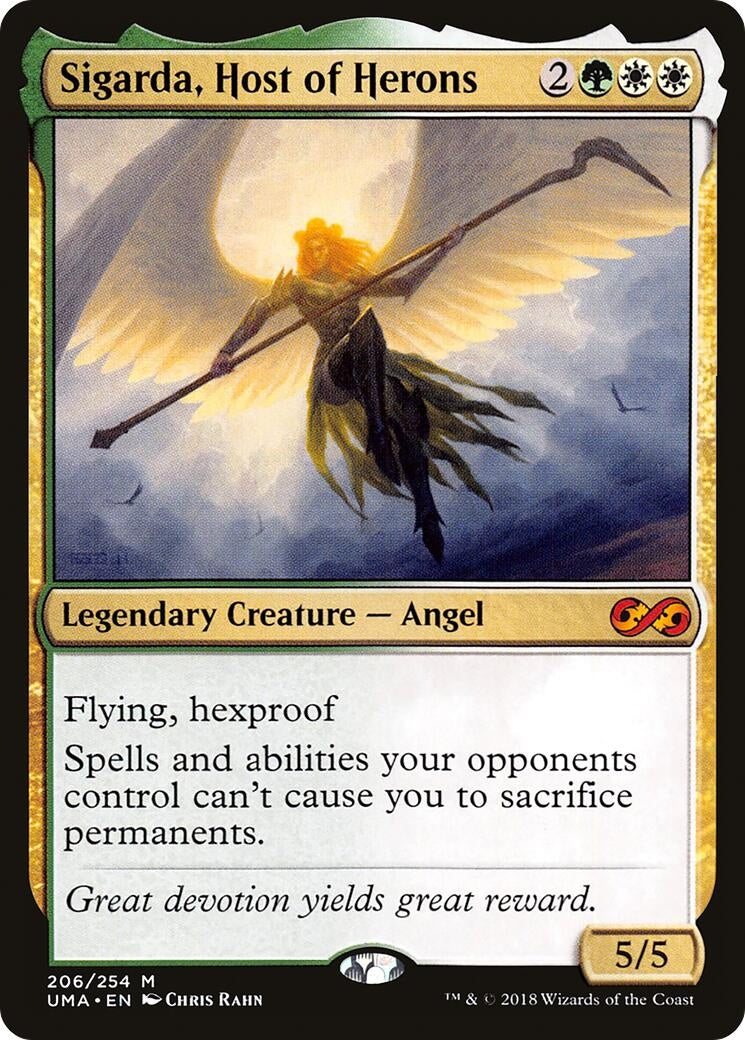 Sigarda Host of Herons (206) [UMA] - MTG Single