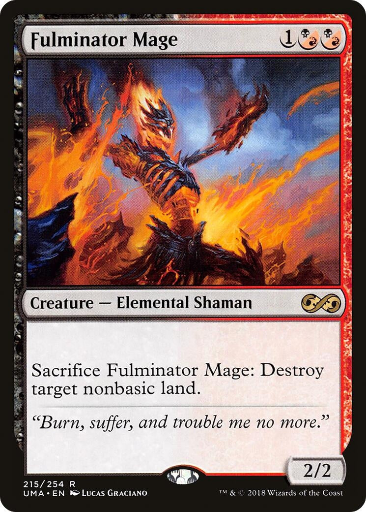 Fulminator Mage (215) [UMA] - MTG Single