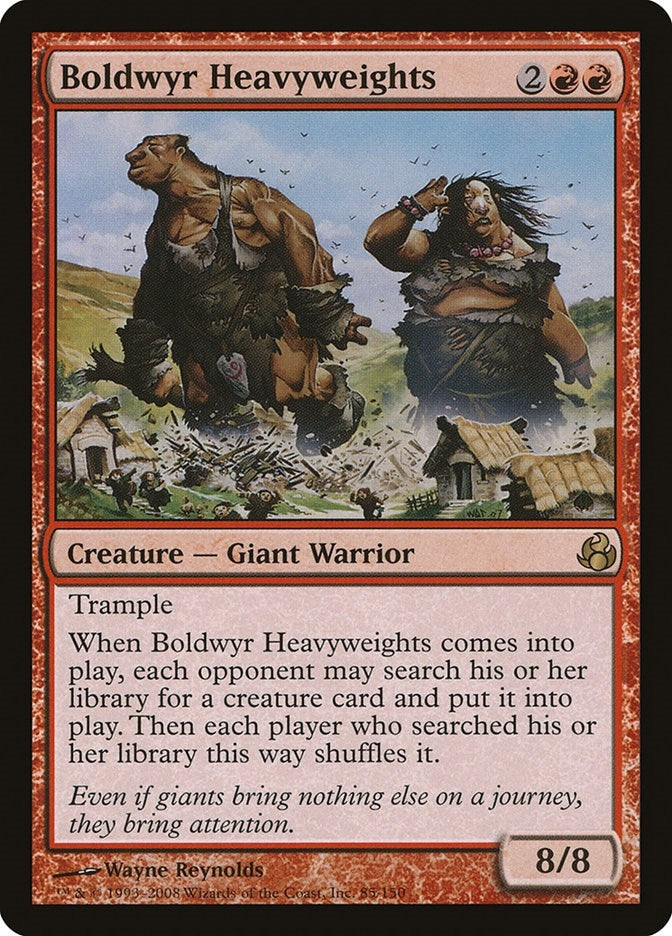 Boldwyr Heavyweights (85) [MOR] - MTG Single
