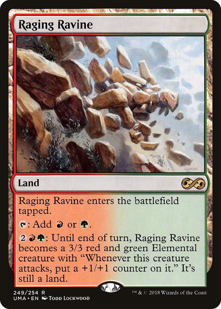 Raging Ravine (249) [UMA] - MTG Single