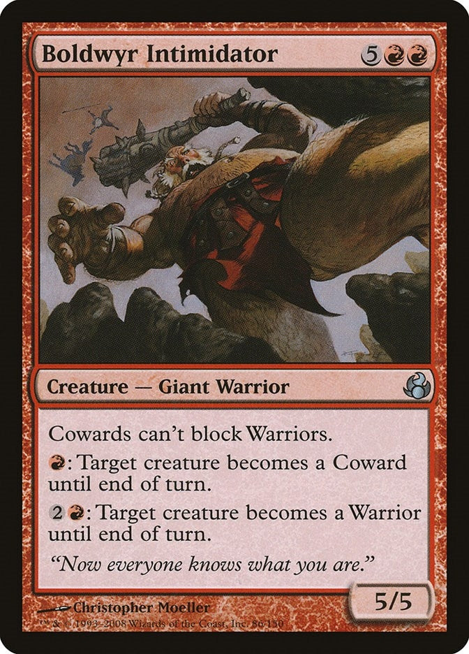 Boldwyr Intimidator (86) [MOR] - MTG Single