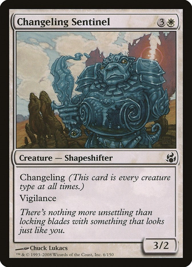 Changeling Sentinel (6) [MOR] - MTG Single