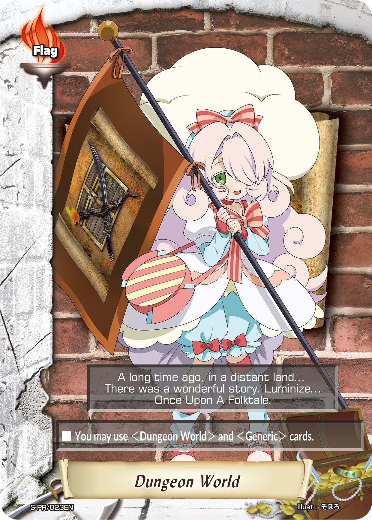 Dungeon World - S-PR/023EN (Mel Yumegatari) (23) [S-PR] - Future Card BuddyFight Single