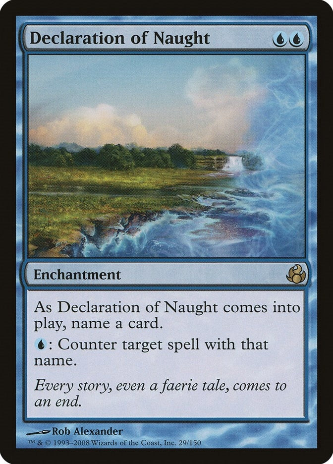 Declaration of Naught (29) [MOR] - MTG Single