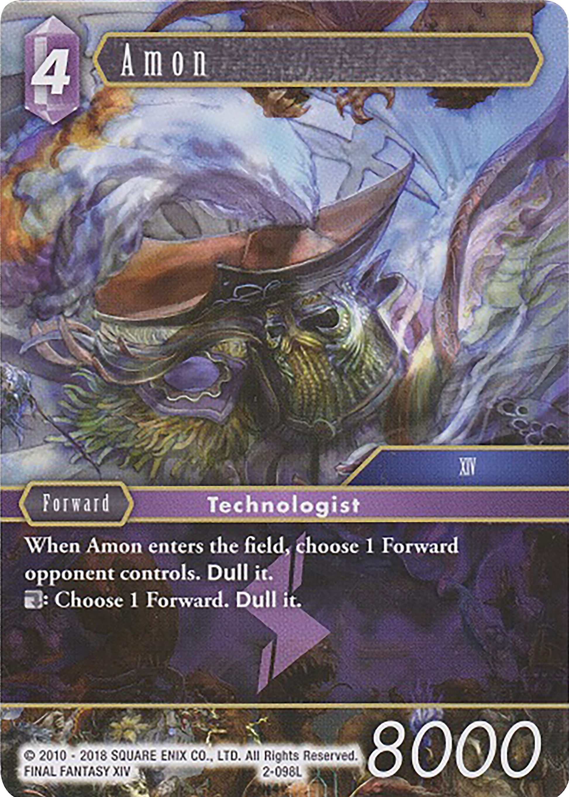 Amon - 2-098L (2) [DEC] - Final Fantasy TCG Single