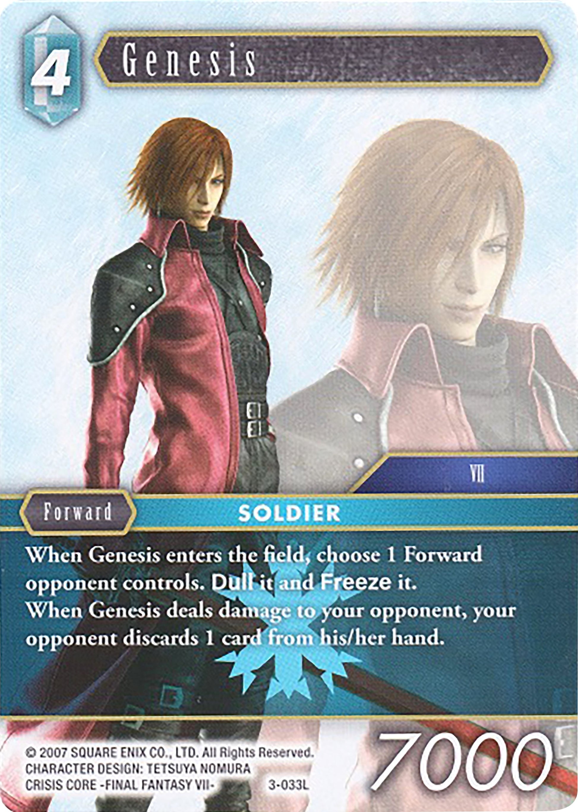 Genesis - 3-033L (3) [DEC] - Final Fantasy TCG Single
