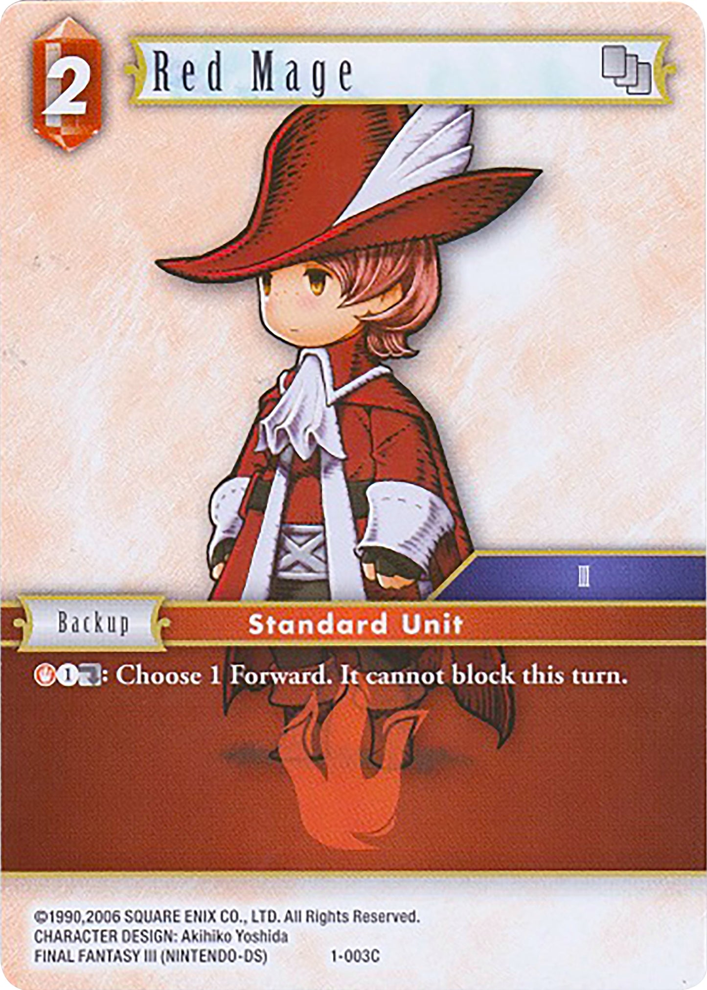 Red Mage (Arc) - 1-003C (1) [DEC] - Final Fantasy TCG Single