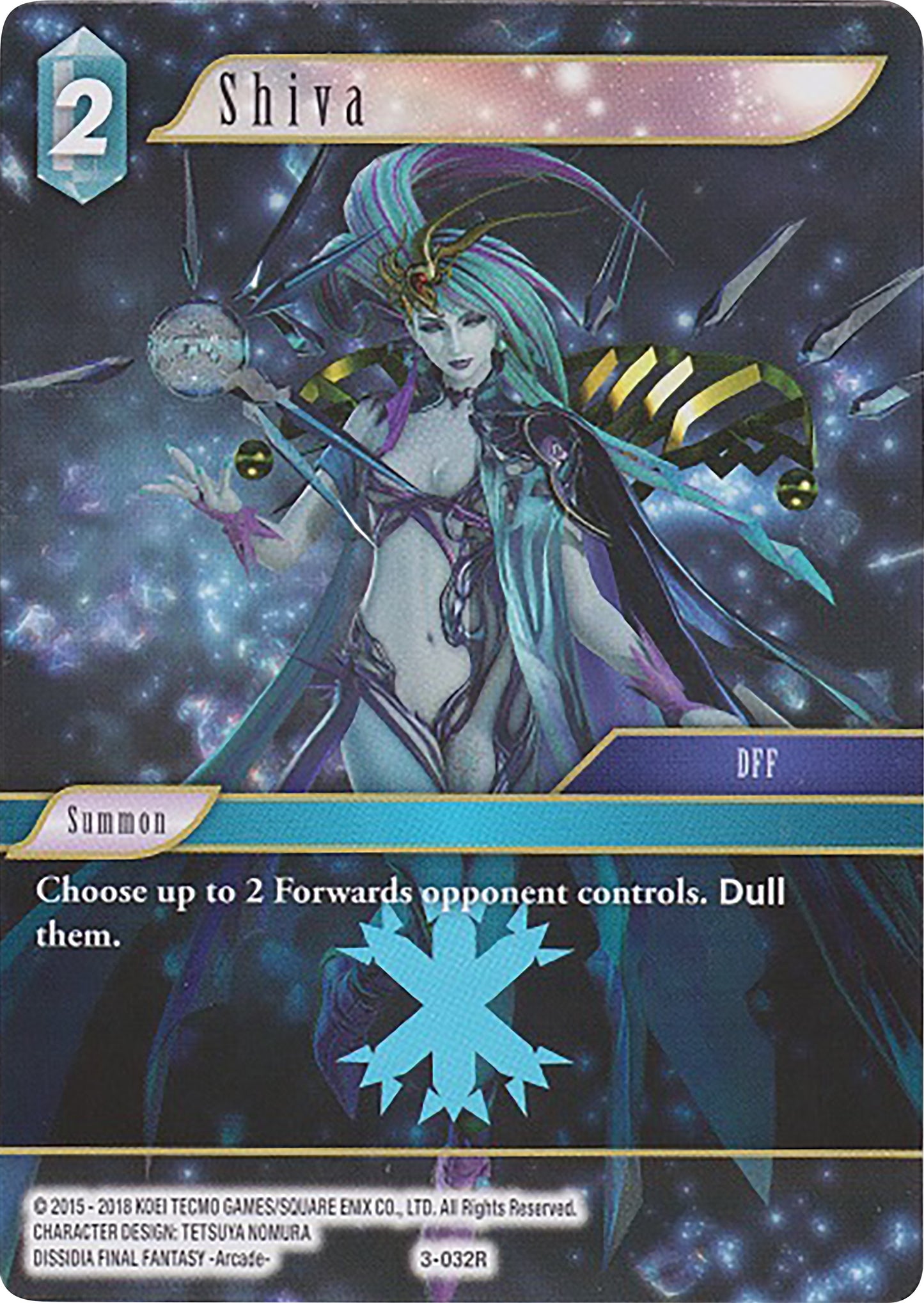 Shiva - 3-032R (3) [DEC] - Final Fantasy TCG Single