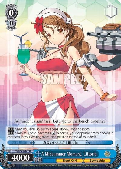 A Midsummer Moment Littorio (42077) [KC/S42] - Weiss Schwarz Single