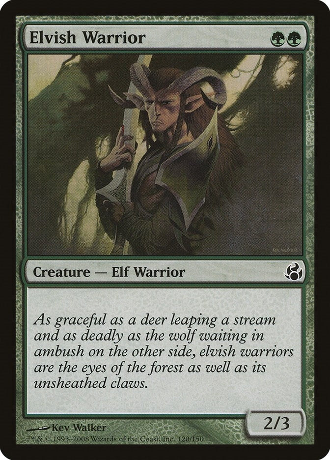 Elvish Warrior (120) [MOR] - MTG Single
