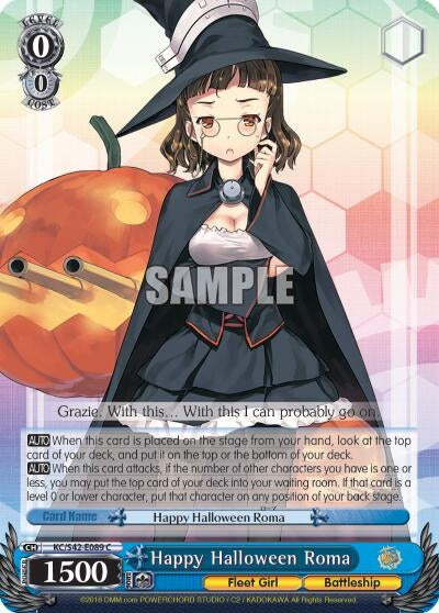 Happy Halloween Roma (42089) [KC/S42] - Weiss Schwarz Single