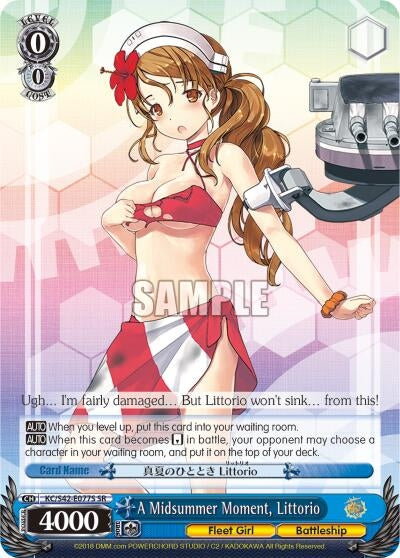 A Midsummer Moment Littorio (SR) (42077) [KC/S42] - Weiss Schwarz Single