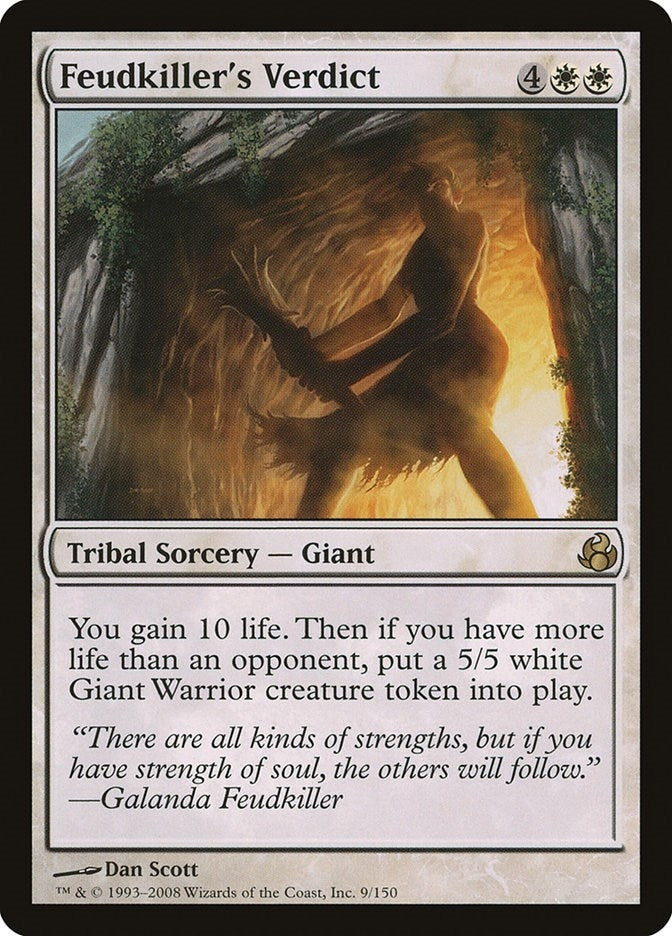 Feudkiller’s Verdict (9) [MOR] - MTG Single